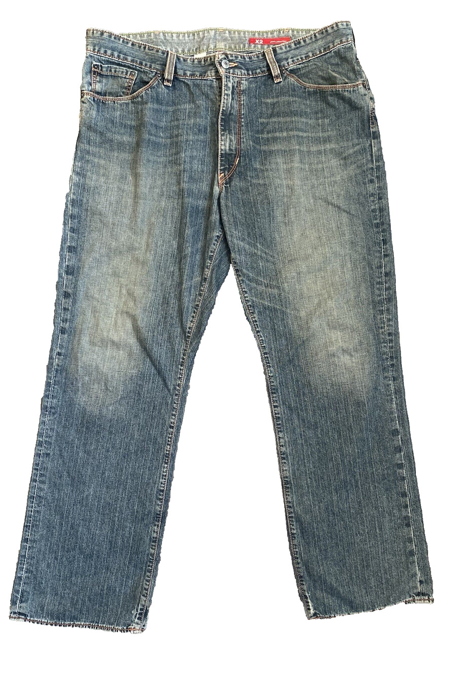 X2 Denim Laboratory Jeans  Mens 38x30 VNTG Y2K Express Normcore Loose Straight